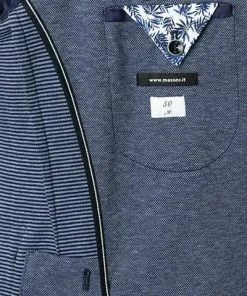 Mason's Anzug 2GC3340/JT104N+9BF2R4940/JT104N/012 Jersey, Jeansblau meliert, Blau -Anzüge & Westen Geschäft 316506 norm6