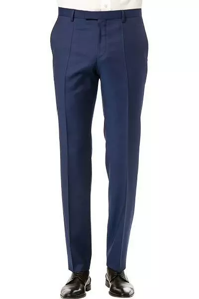 BOSS Hose Lenon 50409254/419 Regular Fit, Schurwolle REDA, Marine 3 BOSS Hose Lenon 50409254/419 Regular Fit, Schurwolle REDA, Marine