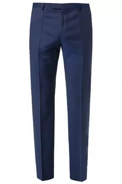 BOSS Hose Lenon 50409254/419 Regular Fit, Schurwolle REDA, Marine 4 BOSS Hose Lenon 50409254/419 Regular Fit, Schurwolle REDA, Marine – Bild 2