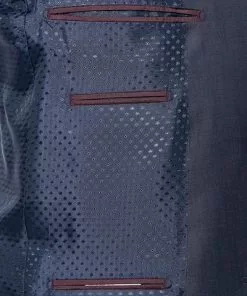 Carl Gross Anzug 70-060N0/323022+332023+343113/61 Anzug mit Weste, Modern Fit, Schurwolle, Dunkelblau meliert, Stahlblau -Anzüge & Westen Geschäft 319788 norm7