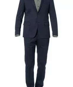 KARL LAGERFELD Anzug 105200/591092/690 Baumwoll-Stretch, Nachtblau, Dunkelblau