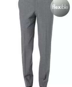 Pierre Cardin Hose Dupont 72240/850/55821/2600 Regular Fit, Schurwolle, Grau meliert, Grau