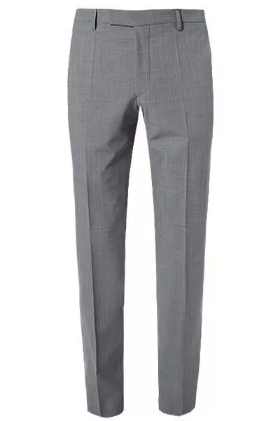 Pierre Cardin Hose Dupont 72240/850/55821/2600 Regular Fit, Schurwolle, Grau meliert, Grau 4 Pierre Cardin Hose Dupont 72240/850/55821/2600 Regular Fit, Schurwolle, Grau meliert, Grau – Bild 2