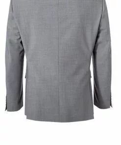 Pierre Cardin Anzug 52261+72240/850/55821/2600 Regular Fit, Schurwoll-Stretch Futureflex, Grau meliert, Grau -Anzüge & Westen Geschäft 322401 norm3