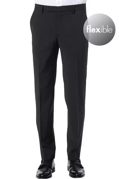 Pierre Cardin Hose Dupont 72240/850/55811/2000 Regular Fit, Schurwolle, Schwarz meliert, Schwarz 3 Pierre Cardin Hose Dupont 72240/850/55811/2000 Regular Fit, Schurwolle, Schwarz meliert, Schwarz