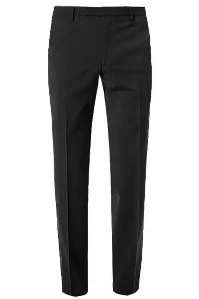 Pierre Cardin Hose Dupont 72240/850/55811/2000 Regular Fit, Schurwolle, Schwarz meliert, Schwarz 4 Pierre Cardin Hose Dupont 72240/850/55811/2000 Regular Fit, Schurwolle, Schwarz meliert, Schwarz – Bild 2