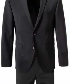 Pierre Cardin Anzug 52261+72240/850/55811/2000 Regular Fit, Schurwoll-Stretch Futureflex, Schwarz meliert, Schwarz -Anzüge & Westen Geschäft 322407 norm2