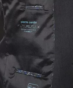 Pierre Cardin Anzug 52261+72240/850/55811/2000 Regular Fit, Schurwoll-Stretch Futureflex, Schwarz meliert, Schwarz -Anzüge & Westen Geschäft 322407 norm6