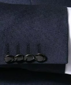 CG Anzug 80-138N1/424012+430013/63 Slim Fit, Schurwolle, Saphirblau, Blau-schwarz -Anzüge & Westen Geschäft 323756 norm4