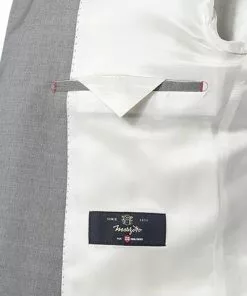 CG Anzug 80-140S0/424002+430013/81 Slim Fit, Schurwolle, Hellgrau meliert, Hellgrau -Anzüge & Westen Geschäft 323772 norm5