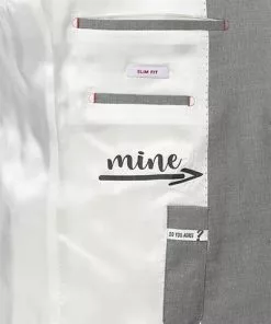 CG Anzug 80-140S0/424002+430013/81 Slim Fit, Schurwolle, Hellgrau meliert, Hellgrau -Anzüge & Westen Geschäft 323772 norm6