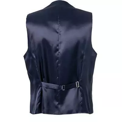 Wilvorst Weste nachtblau 481103/36/86 Wolle, Grau-blau 4 Wilvorst Weste nachtblau 481103/36/86 Wolle, Grau-blau – Bild 2