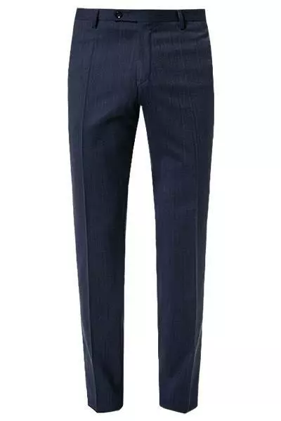CG Hose Cole 91-014S0/230043/62 Slim Fit, Wolle, Dunkelblau meliert, Dunkelblau 4 CG Hose Cole 91-014S0/230043/62 Slim Fit, Wolle, Dunkelblau meliert, Dunkelblau – Bild 2