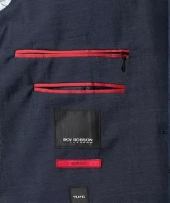 ROY ROBSON Anzug 050341797900+1295400/A401 Slim Fit, Schurwolle, Dunkelblau meliert, Dunkelblau 15 ROY ROBSON Anzug 050341797900+1295400/A401 Slim Fit, Schurwolle, Dunkelblau meliert, Dunkelblau -Anzüge & Westen Geschäft 324136 norm6