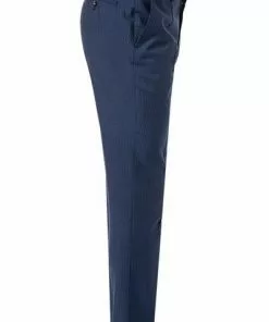 ROY ROBSON Hose S01050181295400/C410 Slim Fit, Schurwolle Super100, Dunkelblau gestreift, Blau -Anzüge & Westen Geschäft 324149 norm3