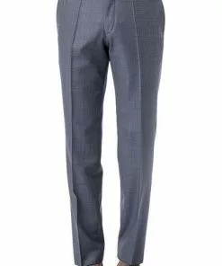 ROY ROBSON Hose S01050011267500/A420 Schurwolle Super140 REDA, Graublau meliert, Mittelblau