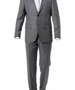 ROY ROBSON Anzug 050011215200+1267500/A020 Regular Fit, Schurwolle Super140 REDA, Grau meliert, Grau