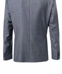 ROY ROBSON Anzug 050011215200+1267500/A420 Regular Fit, Schurwolle Super140 REDA, Graublau meliert, Mittelblau -Anzüge & Westen Geschäft 324157 norm3