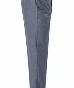 ROY ROBSON Anzug 050011215200+1267500/A420 Regular Fit, Schurwolle Super140 REDA, Graublau meliert, Mittelblau -Anzüge & Westen Geschäft 324157 norm7