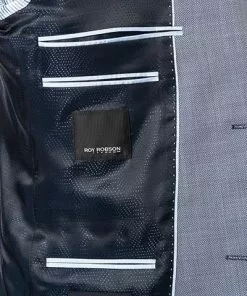 ROY ROBSON Anzug 050071295200+1267500/A450 Regular Fit, Schurwolle, Blaugrau, Pastellblau -Anzüge & Westen Geschäft 324161 norm5