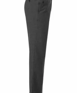 Carl Gross Hose Sascha 70-062S0/332023/82 Modern Fit, Schurwolle Super100, Anthrazit meliert, Dunkelgrau -Anzüge & Westen Geschäft 324193 norm3