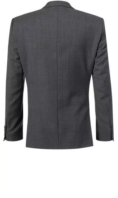 Carl Gross Anzug 70-062S0/323022+332023/82 Modern Fit, Schurwolle Super100, Anthrazit meliert, Dunkelgrau 5 Carl Gross Anzug 70-062S0/323022+332023/82 Modern Fit, Schurwolle Super100, Anthrazit meliert, Dunkelgrau – Bild 3