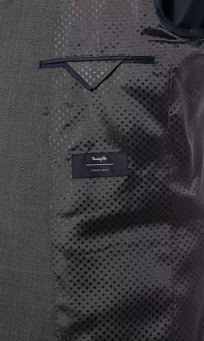 Carl Gross Anzug 70-062S0/323022+332023/82 Modern Fit, Schurwolle Super100, Anthrazit meliert, Dunkelgrau 7 Carl Gross Anzug 70-062S0/323022+332023/82 Modern Fit, Schurwolle Super100, Anthrazit meliert, Dunkelgrau – Bild 5