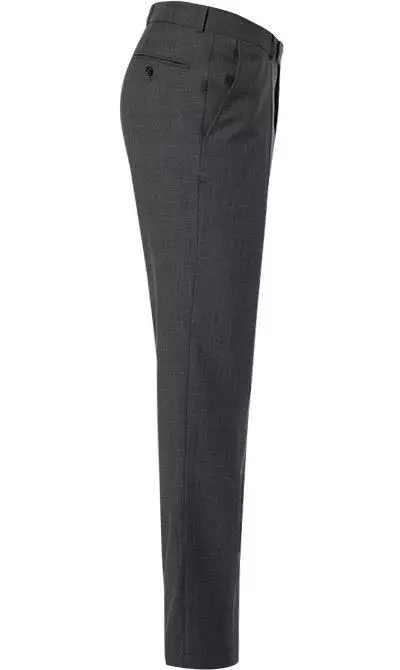 Carl Gross Anzug 70-062S0/323022+332023/82 Modern Fit, Schurwolle Super100, Anthrazit meliert, Dunkelgrau 10 Carl Gross Anzug 70-062S0/323022+332023/82 Modern Fit, Schurwolle Super100, Anthrazit meliert, Dunkelgrau – Bild 8