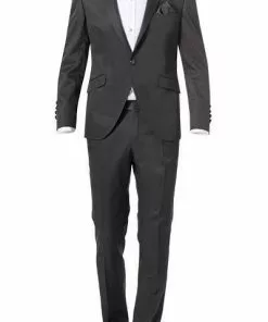 Wilvorst Anzug graubraun 491101/64+497115/64 Wolle, Braungrau