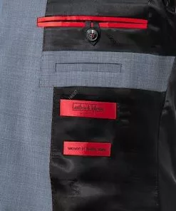 HUGO Anzug Arti/Hesten 50393671+50393671/434 Anzug Arti-Hesten, Extra Slim Fit, Schurwolle, Taubenblau meliert, Blau -Anzüge & Westen Geschäft 324211 norm5