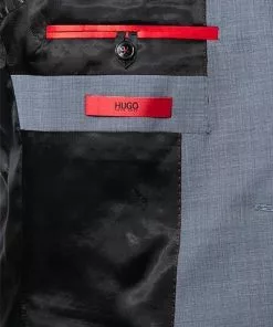 HUGO Anzug Arti/Hesten 50393671+50393671/434 Anzug Arti-Hesten, Extra Slim Fit, Schurwolle, Taubenblau meliert, Blau -Anzüge & Westen Geschäft 324211 norm6