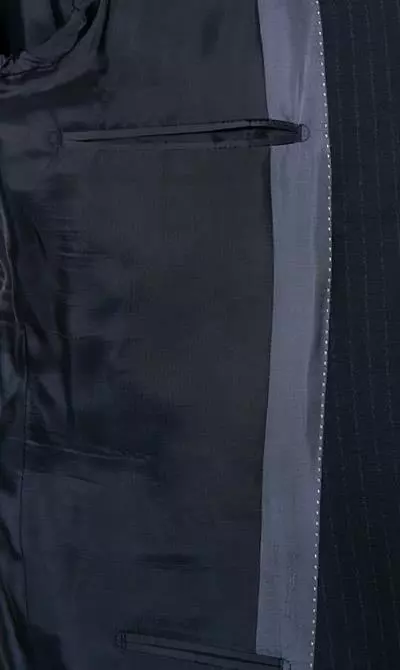 Strellson Anzug Cerf-Mandor 30016214/402 Extra Slim Fit, Schurwolle Super100, Dunkelblau gestreift , Marineblau 8 Strellson Anzug Cerf-Mandor 30016214/402 Extra Slim Fit, Schurwolle Super100, Dunkelblau gestreift , Marineblau – Bild 6