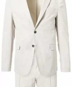 BOSS Anzug Noort/Paco 50412057+50412131/102 Slim Fit, Mikrofaser waschbar, Ecru -Anzüge & Westen Geschäft 324837 norm2
