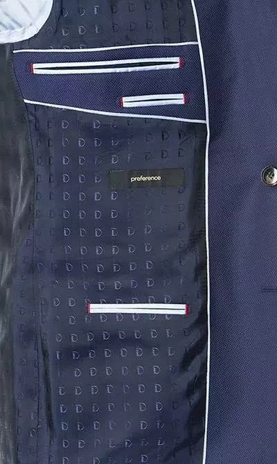 DIGEL Anzug 99652/120033+160008+116062/24 Modern Fit, Schurwolle, Navy meliert, Dunkelblau 9 DIGEL Anzug 99652/120033+160008+116062/24 Modern Fit, Schurwolle, Navy meliert, Dunkelblau – Bild 7