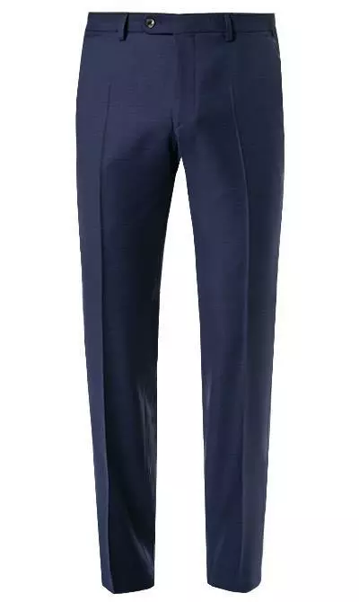 DIGEL Anzug 99652/120033+160008+116062/24 Modern Fit, Schurwolle, Navy meliert, Dunkelblau 10 DIGEL Anzug 99652/120033+160008+116062/24 Modern Fit, Schurwolle, Navy meliert, Dunkelblau – Bild 8