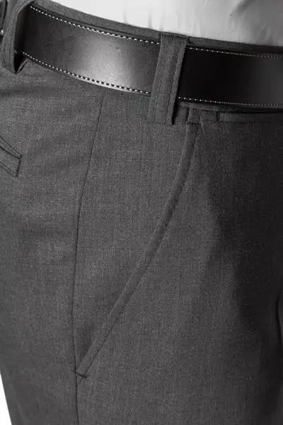 Eurex by Brax Businesshose 8350/317/05 Hose Jan, Perfect Cut, Schurwolle waschbar, Graphit 5 Eurex by Brax Businesshose 8350/317/05 Hose Jan, Perfect Cut, Schurwolle waschbar, Graphit – Bild 3