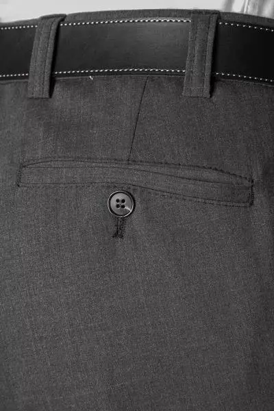 Eurex by Brax Businesshose 8350/317/05 Hose Jan, Perfect Cut, Schurwolle waschbar, Graphit 6 Eurex by Brax Businesshose 8350/317/05 Hose Jan, Perfect Cut, Schurwolle waschbar, Graphit – Bild 4