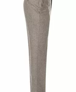 HILTL Hose Piacenza 42053/34600/39 Regular Fit, Schurwolle, Greige meliert, Beige -Anzüge & Westen Geschäft 326806 norm3