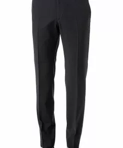Strellson Hose Mercer 30016221/001 Slim Fit, Schurwolle schwarz, Schwarz