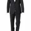 Strellson Anzug Allen-Mercer 30018430+30016221/001 Slim Fit, Schurwoll-Stretch, Schwarz -Anzüge & Westen Geschäft 328394 norm