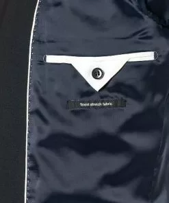 Strellson Anzug Allen-Mercer 30018430+30016221/001 Slim Fit, Schurwoll-Stretch, Schwarz -Anzüge & Westen Geschäft 328394 norm5