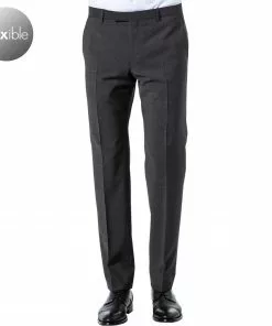 Strellson Hose Mercer 30018470/019 Slim Fit, Wolle, Anthrazit meliert, Anthrazit