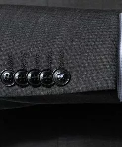 Strellson Anzug Allen-Mercer 30018469+470/019 Slim Fit, Woll-Stretch, Anthrazit meliert, Anthrazit -Anzüge & Westen Geschäft 328411 norm4