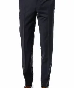 JOOP! Hose Blayr 30003106/400 Slim Fit, Wolle, Nachtblau, Marineblau