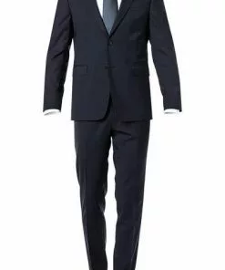 OSCAR JACOBSON Anzug 31003700+51703700/210 Woll-Stretch, Nachtblau, Dunkelblau