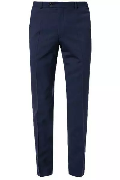 OSCAR JACOBSON Hose Denz 51703700/220 Wolle, Dunkelblau, Blau 4 OSCAR JACOBSON Hose Denz 51703700/220 Wolle, Dunkelblau, Blau – Bild 2