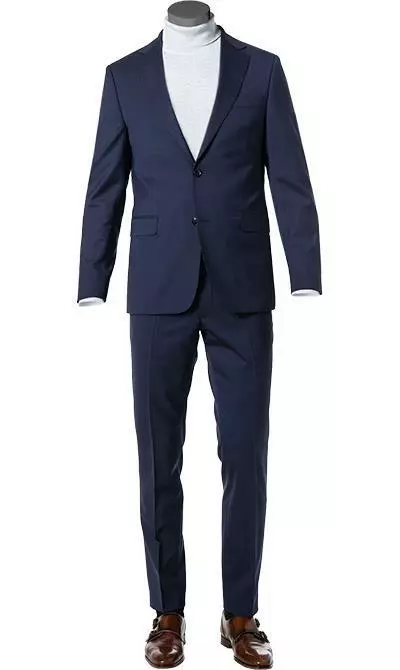 OSCAR JACOBSON Anzug 31003700+51703700/220 Woll-Stretch, Dunkelblau, Blau 3 OSCAR JACOBSON Anzug 31003700+51703700/220 Woll-Stretch, Dunkelblau, Blau