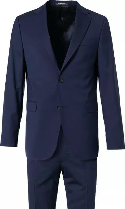 OSCAR JACOBSON Anzug 31003700+51703700/220 Woll-Stretch, Dunkelblau, Blau 4 OSCAR JACOBSON Anzug 31003700+51703700/220 Woll-Stretch, Dunkelblau, Blau – Bild 2