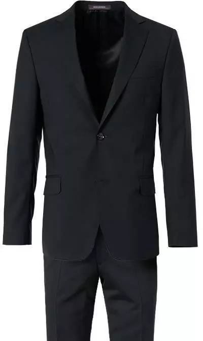 OSCAR JACOBSON Anzug 30503700+51703700/311 Woll-Stretch, Schwarz 4 OSCAR JACOBSON Anzug 30503700+51703700/311 Woll-Stretch, Schwarz – Bild 2