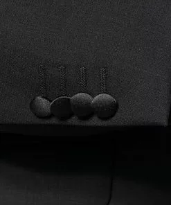 OSCAR JACOBSON Anzug 30894651+5934651/310 Smoking, Wolle, Schwarz -Anzüge & Westen Geschäft 329328 norm4